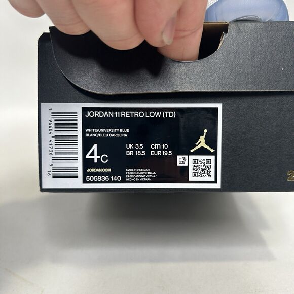 Nike Air Jordan 11 Retro Low TD “Cement Grey” 2024 - Picture 5 of 5